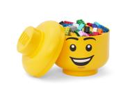 LEGO úložná hlava (velikost S) - šťastný chlapec