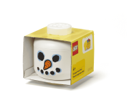 LEGO úložná hlava (mini) - snehuliak