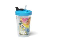 LEGO Ninjago kelímek s brčkem - modrá