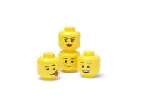 LEGO úložná hlava (mini) Multi-pack 4 ks