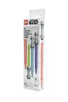 LEGO Star Wars Set Gelových per, světelný meč - 4 ks (box)