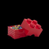 LEGO úložný box 4 - červená