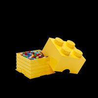 LEGO úložný box 4 - žltá