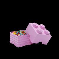 LEGO úložný box 4 - svetlo ružová