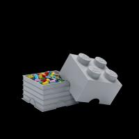 LEGO úložný box 4 - šedá