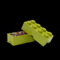 LEGO úložný box 8 - svetlo zelená