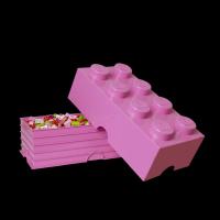 LEGO úložný box 8 - ružová