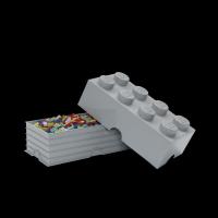 LEGO úložný box 8 - šedá