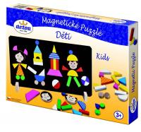 Deti magnetické puzzle