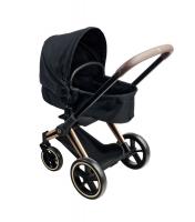 Kočárek Cybex Black 3 v1 pro panenky 36-42 cm