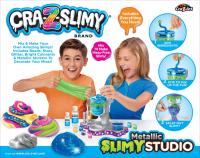 Cra-Z-Slimy Továrna  na výrobu slizu - metalické barvy