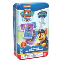 SMG PAW PATROL DOMINO V PLECHOVEJ KABIČKE
