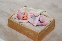 BABY born for babies Miláček růžový, 30 cm