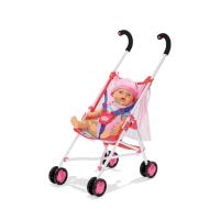 BABY born Kočík golf so sieťkou - ružový