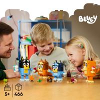 Rodina Bluey z kociek