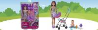 Barbie chůva herní set  - KOČÁREK