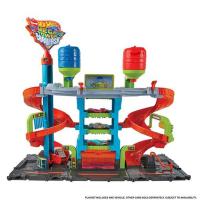 Hot Wheels City color shifters automyváreň so špirálou