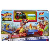 HW MONSTER TRUCKS VÝBUŠNÁ STANICE