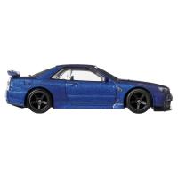 Hot Wheels prémiové auto - car culture - NISSAN SKYLINE R34 GTR
