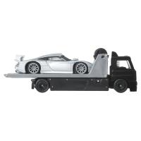 Hot Wheels 3ks prémiový angličák s týmovým tahačem - ZÁVOD LE MANS