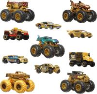 HW MONSTER TRUCKS BIGFOOT 50. VÝROČIE SET ANGLIČÁKOV & TRUCKOV
