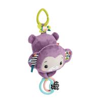 Fisher Price ZÁVĚSNÁ FIALOVÁ OPIČKA SE ZVUKY