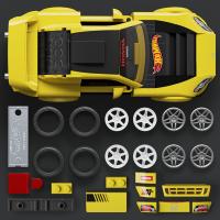 Mega Hot Wheels extrémna rychlosť asst