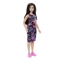BRB FASHIONISTAS MODELKA V ŠATECH S BAREVNÝMI HVĚZDAMI