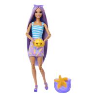 BRB POP REVEAL BARBIE MORSKÁ DRŤ FIALOVÁ