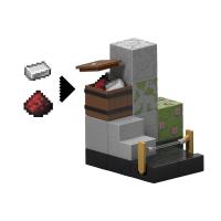 Minecraft 8CM FIGÚRKA S HERNOU AKCIOU - SKELETON SCARE TRAP