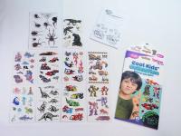 Sada samolepek na tetování Cool Kids' Collection