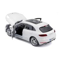 Bburago 1:24 Plus Porsche Macan White