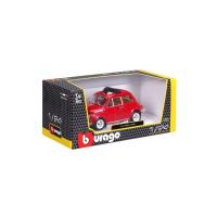 Bburago 1:24 Fiat 500L (1968) Red