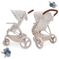 Mabelle 3 Doll Jogger, Blueberry