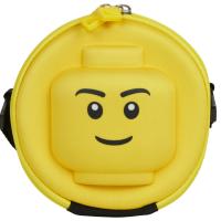 LEGO minifigures Heads - okrúhla 3D crossbody taška