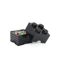 LEGO úložný box 4 - černá