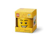 LEGO úložná hlava (velikost S) - šťastný chlapec