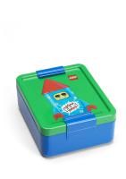 LEGO Rocket desiatový set (fľaša a box) - modrá/zelená