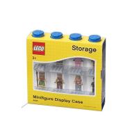 LEGO sběratelská skříňka na 8 minifigurek - modrá