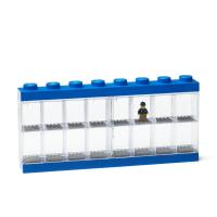 LEGO sběratelská skříňka na 16 minifigurek - modrá