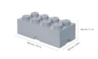 LEGO úložný box 8 - šedá