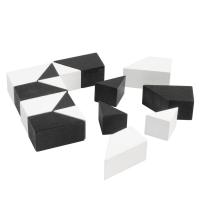 Tangram - čiernobiely