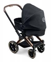Kočárek Cybex Black 3 v1 pro panenky 36-42 cm