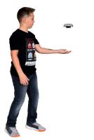 Svítící levitující ufo