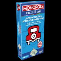 HASBRO - MONOPOLY ROZŠÍŘENÍ JACKPOT, bezplatné parkování CZ verze
