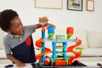 Hot Wheels City color shifters automyváreň so špirálou