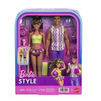 BRB FASHIONISTAS MODELKA BARBIE & KEN NA PLÁŽI 2 KS
