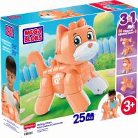 MEGA BLOKS STAVEBNICA MAČIATKO 3 V 1