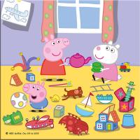 PEPPA PIG na prázdninách 3x55 Puzzle NOVÉ