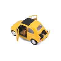 Bburago 1:24 Fiat 500 F 1965 Yellow